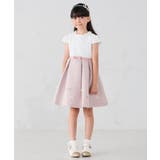 フラワージャガードフィット&フレアワンピース | a.v.v【KIDS】 | 詳細画像6