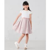 フラワージャガードフィット&フレアワンピース | a.v.v【KIDS】 | 詳細画像8