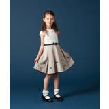 [110 130]【セレモニースタイル】レースジャガードフィット＆フレアワンピー… | a.v.v【KIDS】 | 詳細画像10 