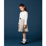 [110 130]【セレモニースタイル】レースジャガードフィット＆フレアワンピー… | a.v.v【KIDS】 | 詳細画像12 