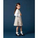 [110 130]【セレモニースタイル】レースジャガードフィット＆フレアワンピー… | a.v.v【KIDS】 | 詳細画像14 