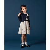 [110 130]【セレモニースタイル】レースジャガードフィット＆フレアワンピー… | a.v.v【KIDS】 | 詳細画像23 