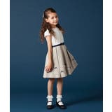 [110 130]【セレモニースタイル】レースジャガードフィット＆フレアワンピー… | a.v.v【KIDS】 | 詳細画像8 