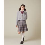 [150-160]【卒服】ラメチェックプリーツスカート | a.v.v【KIDS】 | 詳細画像10 