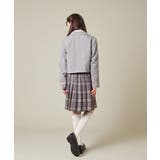 [150-160]【卒服】ラメチェックプリーツスカート | a.v.v【KIDS】 | 詳細画像13 