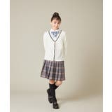 [150-160]【卒服】ラメチェックプリーツスカート | a.v.v【KIDS】 | 詳細画像14 