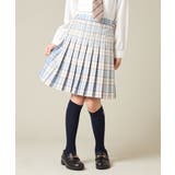 [150-160]【卒服】ラメチェックプリーツスカート | a.v.v【KIDS】 | 詳細画像24 