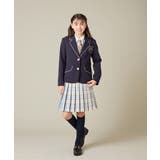 [150-160]【卒服】ラメチェックプリーツスカート | a.v.v【KIDS】 | 詳細画像34 