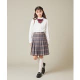 [150-160]【卒服】ラメチェックプリーツスカート | a.v.v【KIDS】 | 詳細画像6 