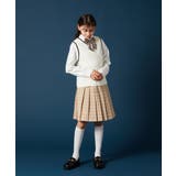 [140-160]【卒服】チェックプリーツスカート | a.v.v【KIDS】 | 詳細画像23 