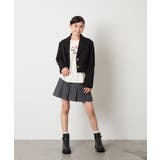 [150-160]【卒服】【エンブレム付き】ショートテーラードジャケット | a.v.v【KIDS】 | 詳細画像16 