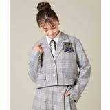 [150-160]【卒服】【エンブレム付き】ショートテーラードジャケット | a.v.v【KIDS】 | 詳細画像17 