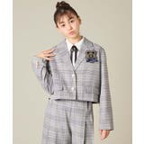 [150-160]【卒服】【エンブレム付き】ショートテーラードジャケット | a.v.v【KIDS】 | 詳細画像19 