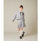 [150-160]【卒服】【エンブレム付き】ショートテーラードジャケット | a.v.v【KIDS】 | 詳細画像22 
