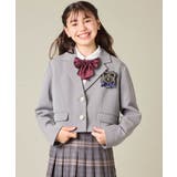 [150-160]【卒服】【エンブレム付き】ショートテーラードジャケット | a.v.v【KIDS】 | 詳細画像28 