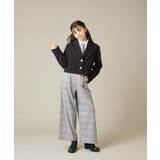 [150-160]【卒服】【エンブレム付き】ショートテーラードジャケット | a.v.v【KIDS】 | 詳細画像4 