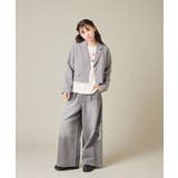 [150-160]【卒服】【エンブレム付き】ショートテーラードジャケット | a.v.v【KIDS】 | 詳細画像42 