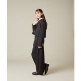 [150-160]【卒服】【エンブレム付き】ショートテーラードジャケット | a.v.v【KIDS】 | 詳細画像7 