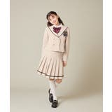 [150-160]【卒服】【エンブレム付き】配色セーラーカラージャケット | a.v.v【KIDS】 | 詳細画像13 