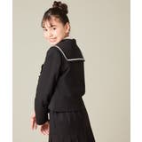 [150-160]【卒服】【エンブレム付き】配色セーラーカラージャケット | a.v.v【KIDS】 | 詳細画像18 