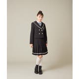 [150-160]【卒服】【エンブレム付き】配色セーラーカラージャケット | a.v.v【KIDS】 | 詳細画像23 