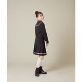 [150-160]【卒服】【エンブレム付き】配色セーラーカラージャケット | a.v.v【KIDS】 | 詳細画像25 