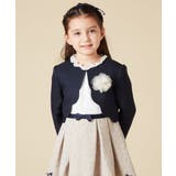 [100-130]【結婚式/セレモニー/オケージョン】スカラップジャケット | a.v.v【KIDS】 | 詳細画像3 