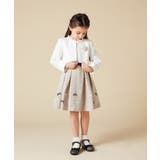 [100-130]【結婚式/セレモニー/オケージョン】レースコード付ピケボレロ | a.v.v【KIDS】 | 詳細画像13 