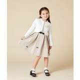 [100-130]【結婚式/セレモニー/オケージョン】レースコード付ピケボレロ | a.v.v【KIDS】 | 詳細画像15 