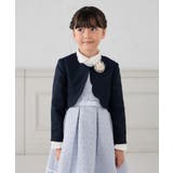 スカラップツイードセレモニーボレロ | a.v.v【KIDS】 | 詳細画像1 