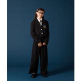 [140-160]【卒服】エンブレム付きショートテーラードジャケット | a.v.v【KIDS】 | 詳細画像16 