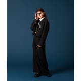 [140-160]【卒服】エンブレム付きショートテーラードジャケット | a.v.v【KIDS】 | 詳細画像17 