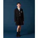 [140-160]【卒服】エンブレム付きショートテーラードジャケット | a.v.v【KIDS】 | 詳細画像19 