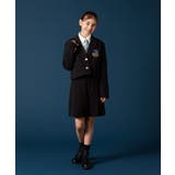 [140-160]【卒服】エンブレム付きショートテーラードジャケット | a.v.v【KIDS】 | 詳細画像21 