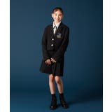 [140-160]【卒服】エンブレム付きショートテーラードジャケット | a.v.v【KIDS】 | 詳細画像24 