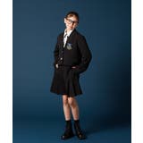 [140-160]【卒服】エンブレム付きショートテーラードジャケット | a.v.v【KIDS】 | 詳細画像27 