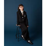 [140-160]【卒服】エンブレム付きショートテーラードジャケット | a.v.v【KIDS】 | 詳細画像9 