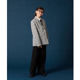 [140-160]【卒服】エンブレム付きWブレストジャケット | a.v.v【KIDS】 | 詳細画像10 