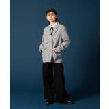 [140-160]【卒服】エンブレム付きWブレストジャケット | a.v.v【KIDS】 | 詳細画像8 