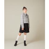 [150-160]【卒服】タックキュロットパンツ | a.v.v【KIDS】 | 詳細画像13 