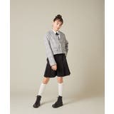 [150-160]【卒服】タックキュロットパンツ | a.v.v【KIDS】 | 詳細画像16 