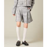 [150-160]【卒服】タックキュロットパンツ | a.v.v【KIDS】 | 詳細画像3 