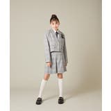 [150-160]【卒服】タックキュロットパンツ | a.v.v【KIDS】 | 詳細画像8 