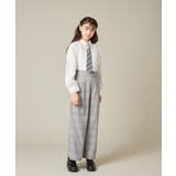 [150-160]【卒服】タックワイドパンツ | a.v.v【KIDS】 | 詳細画像16 