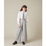 [150-160]【卒服】タックワイドパンツ | a.v.v【KIDS】 | 詳細画像17 