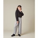 [150-160]【卒服】タックワイドパンツ | a.v.v【KIDS】 | 詳細画像19 