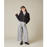 [150-160]【卒服】タックワイドパンツ | a.v.v【KIDS】 | 詳細画像20 