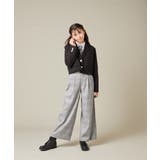 [150-160]【卒服】タックワイドパンツ | a.v.v【KIDS】 | 詳細画像21 