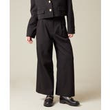 [150-160]【卒服】タックワイドパンツ | a.v.v【KIDS】 | 詳細画像3 