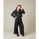 [150-160]【卒服】タックワイドパンツ | a.v.v【KIDS】 | 詳細画像5 